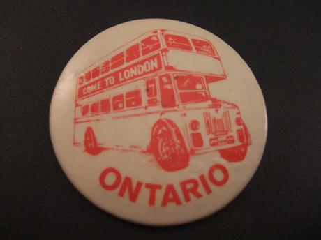 Ontario Canada oude Engelse dubbeldekker